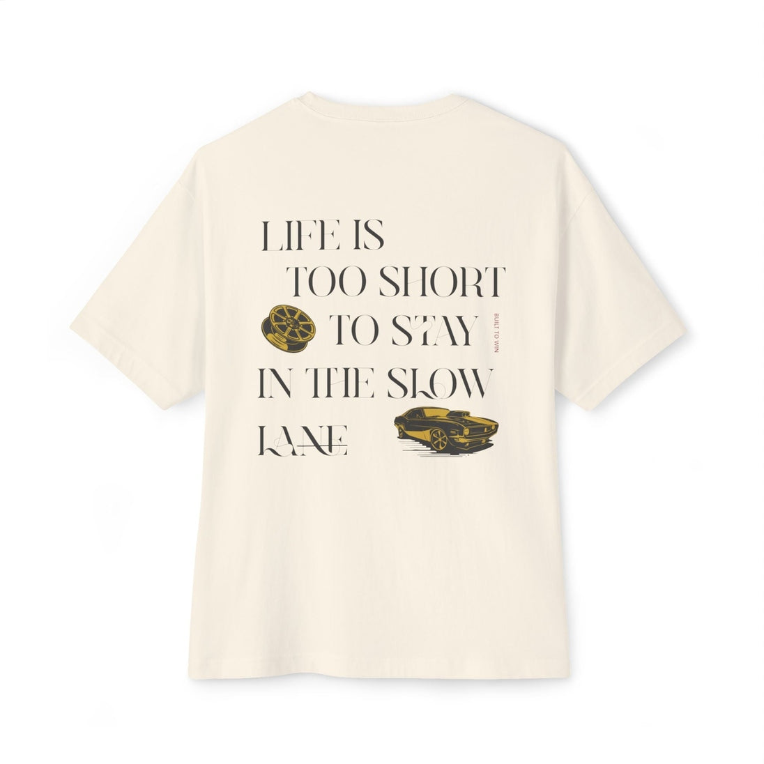 Built to win - Oversized Boxy Tee