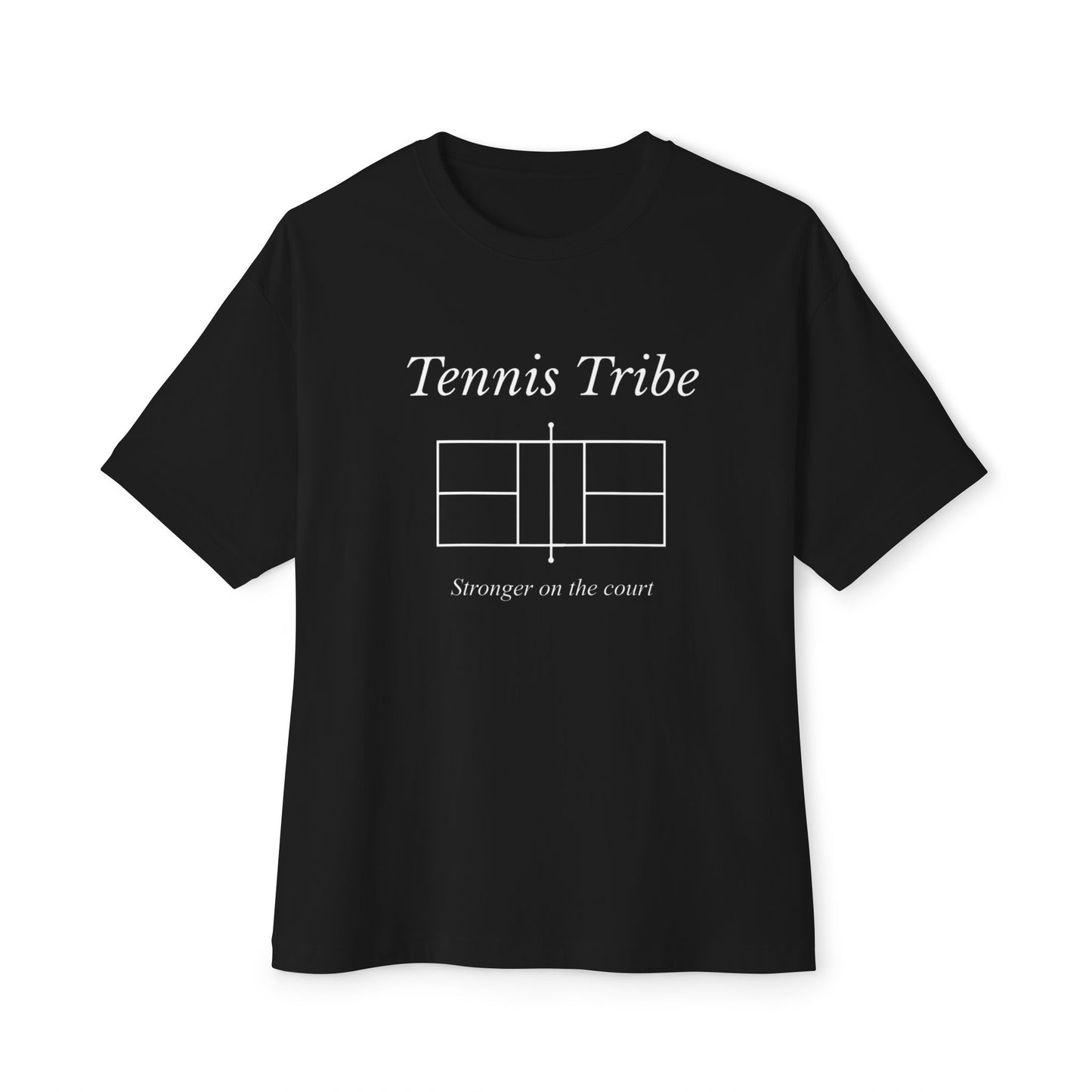 Tennis tribe - Oversized Boxy Tee