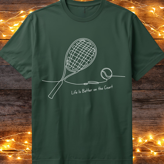 Life is better on the court