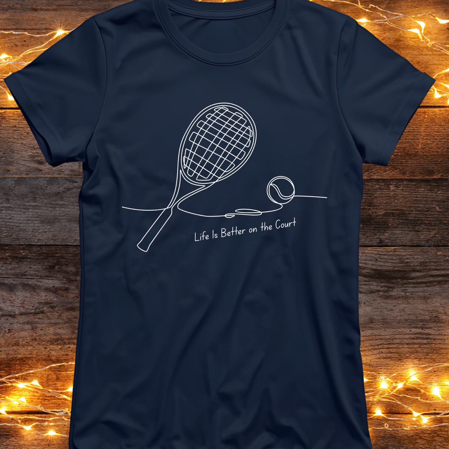 Life is better on the court  (Youth's size)