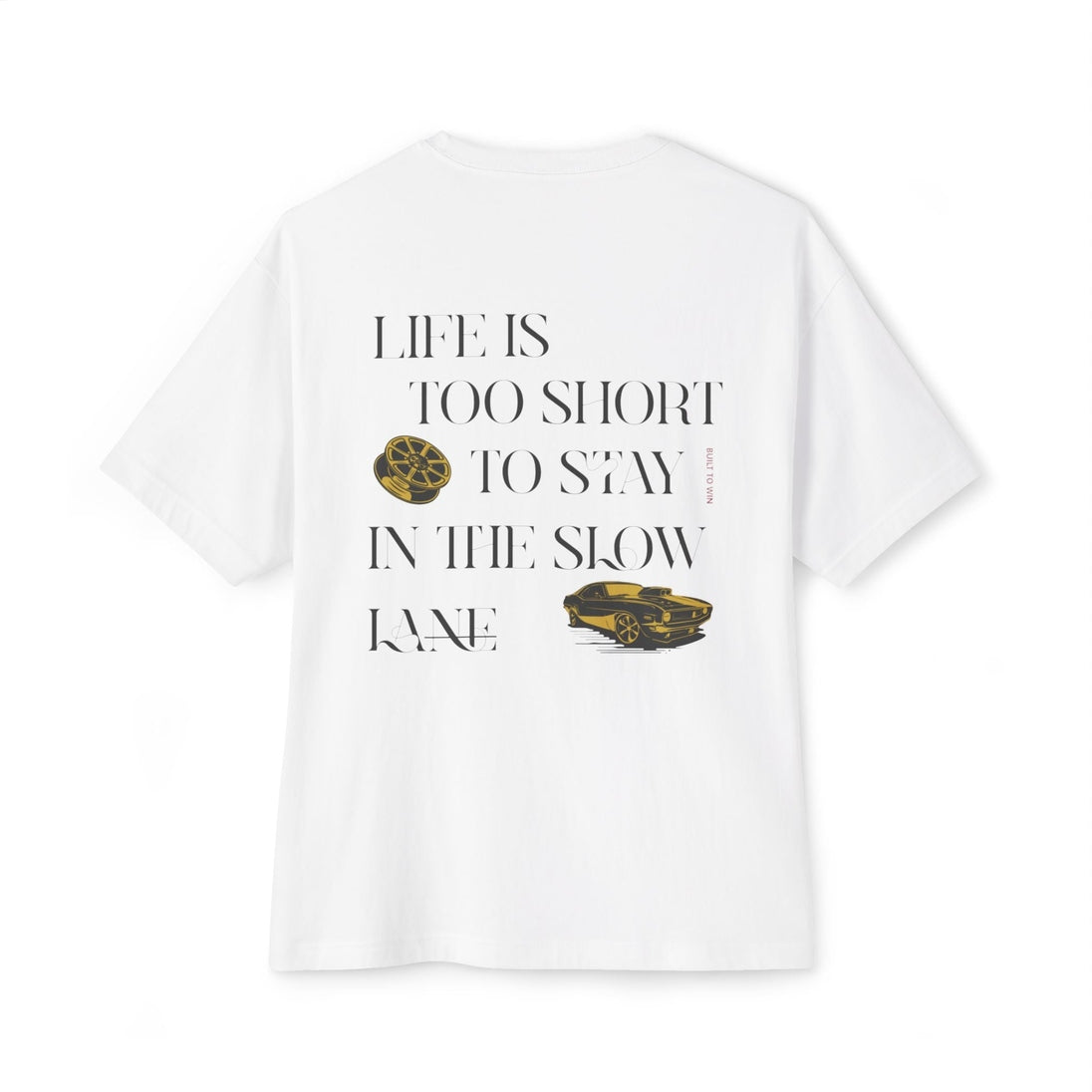 Built to win - Oversized Boxy Tee