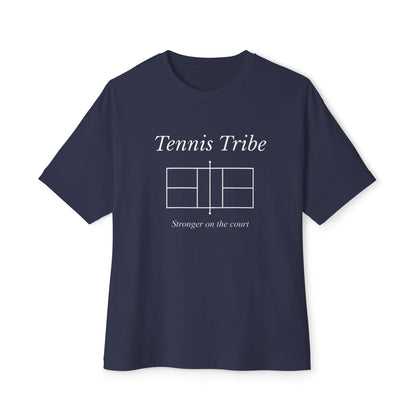 Tennis tribe - Oversized Boxy Tee